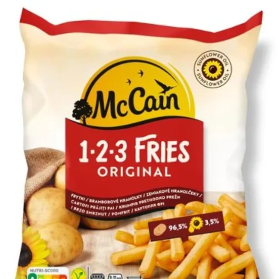 Frytki proste 123 Fries Original 900 g