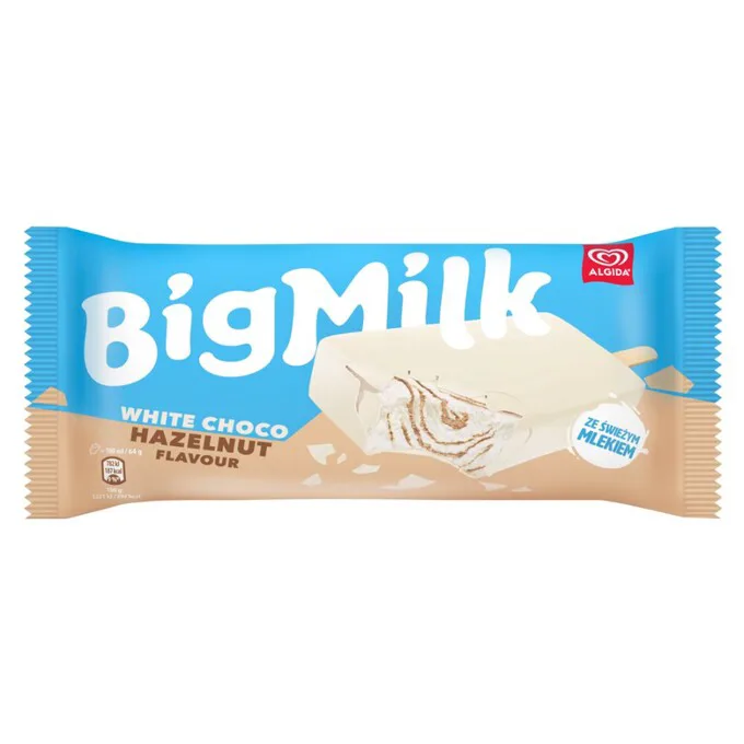 Lody Big Milk orzech laskowy 100 ml
