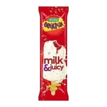 Lody Oranżada śmietankowe w polewie owocowej 75 ml