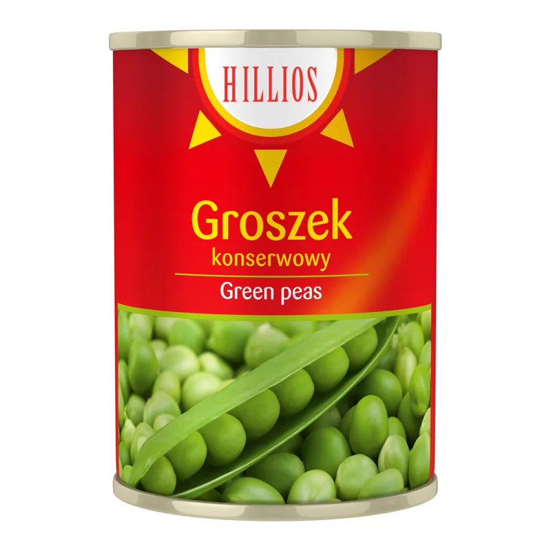 Groszek konserwowy 2650 ml (1,5 kg po odsączeniu)