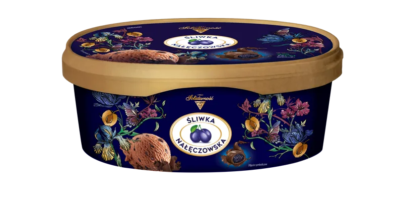 Lody Śliwka Nałęczowska Family 900 ml