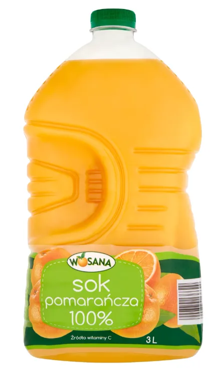 Sok pomarańczowy 100 % 3,01 l