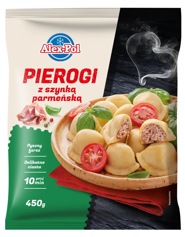Pierogi z szynką parmeńską 450 g