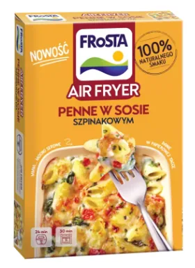 Makaron penne w sosie szpinakowym Air Fryer 350 g