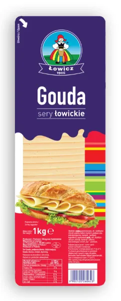 Ser gouda plastry 1 kg