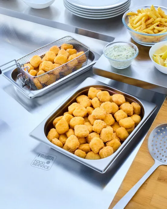 Nuggetsy rybne MSC w chrupiącym cieście 6 kg