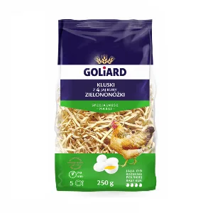 Makaron kluski z jaj kury zielononóżki 250 g