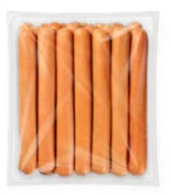 Parówki hot dog drobiowe (20 × 50 g) 1 kg