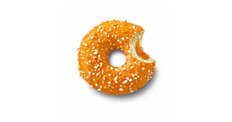 Donut z nadzieniem morelowym 71 g