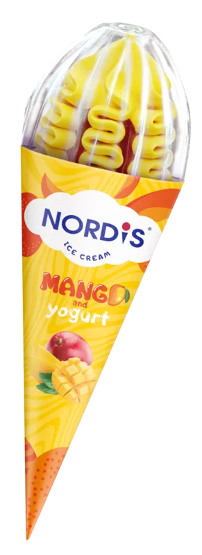 Lody w rożku mango z jogurtem 270 ml