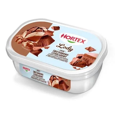Lody śmietankowo-czekoladowe 900 ml