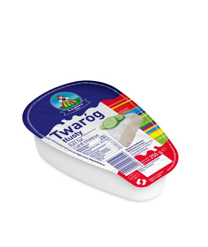 Twaróg tłusty klinek 250 g
