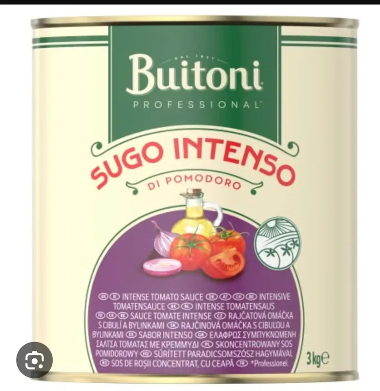 Sugo intenso (skoncentrowany sos pomidorowy) 3 kg