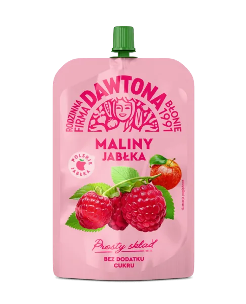 Mus jabłko-malina 100 g