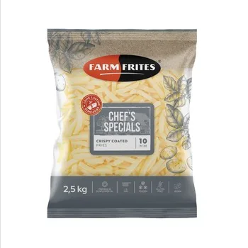 Frytki super chrupiące ze skórką Crispy Coated 10 mm 2,5 kg