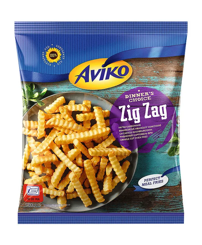 Frytki karbowane Zig Zag 1,5 kg