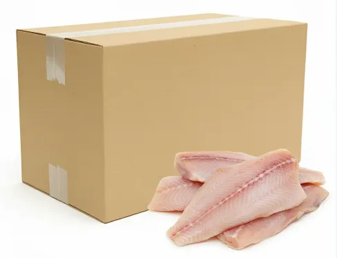 Dorsz czarny filet bez skóry mrożony na morzu SHP (140-230 g) Francja 6,8 kg
