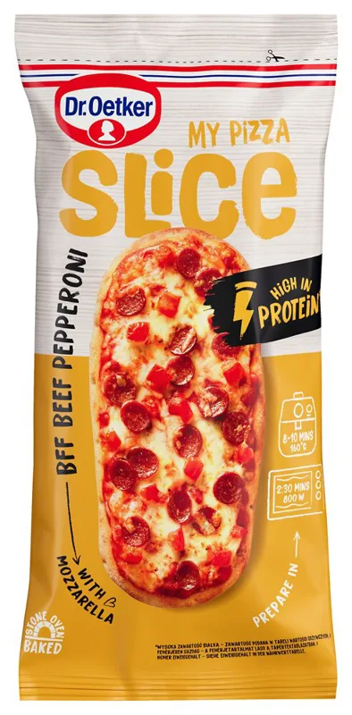Pizza w kawałkach My Pizza Slice Beef Salami 140 g