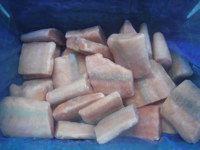 Porcje z łososia dzikiego Keta bez skóry 180-200 g 20% 5 kg