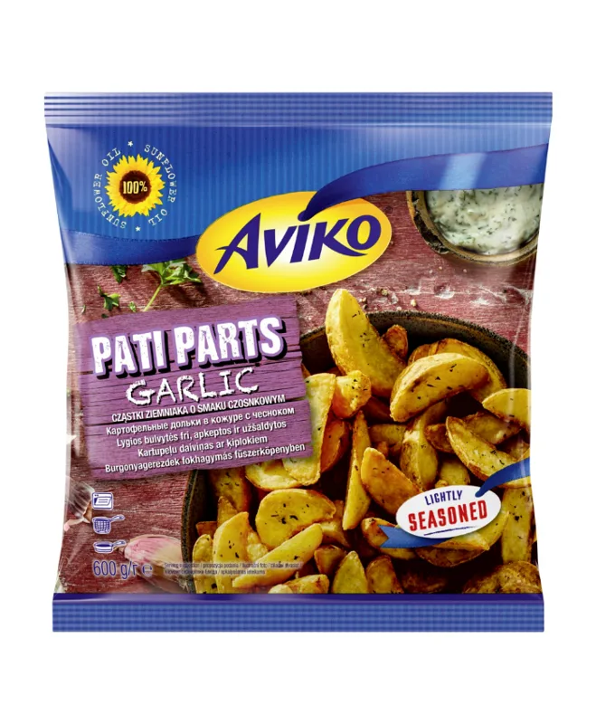 Cząstki czosnkowe Pati Parts Garlic 600 g