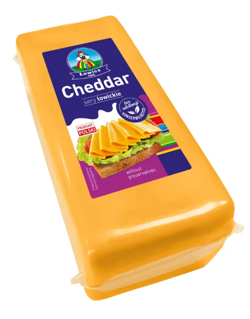 Ser Cheddar blok ok. 3,5 kg