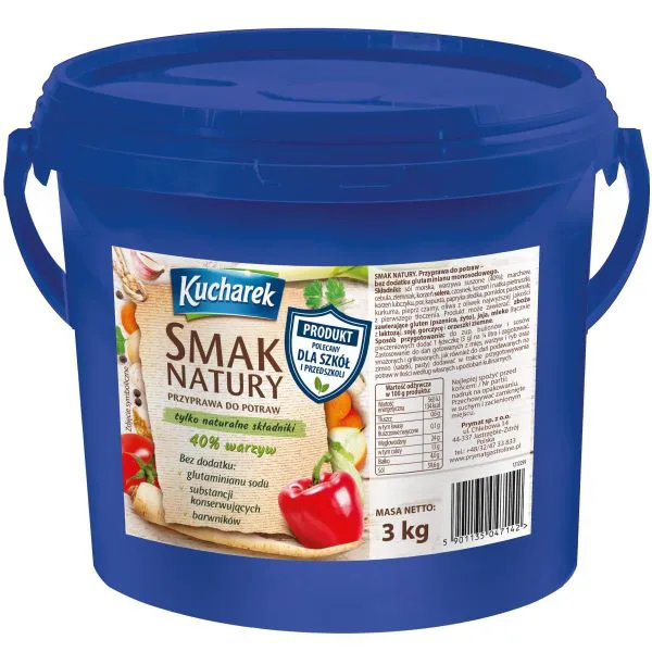 Przyprawa uniwersalna do potraw Smak Natury Linia szkolna 3 kg