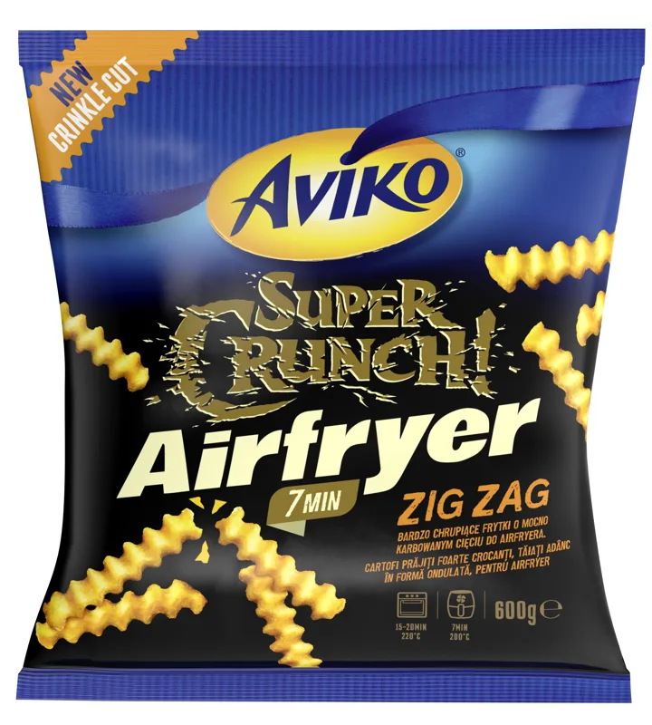 Frytki Airfryer Super Crunch Zig Zag 600 g