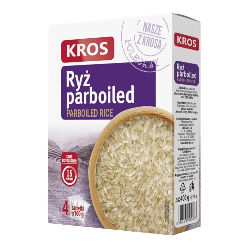 Ryż parboiled 4 × 100 g