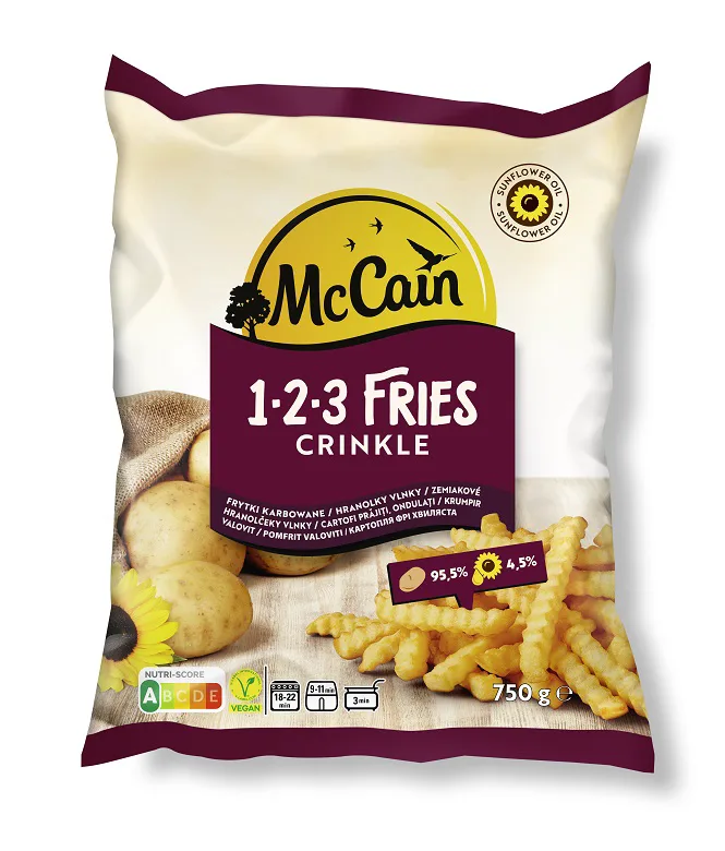 Frytki karbowane 123 Fries Crinkle 750 g