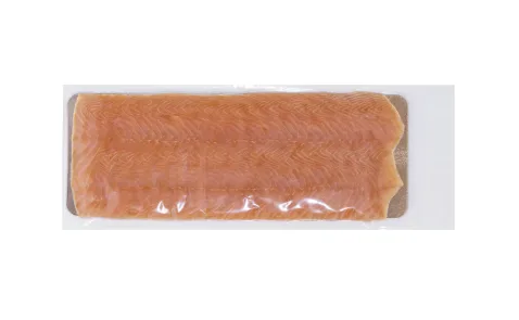 Łosoś wędzony plastry mrożony Norwegia MF 1 kg