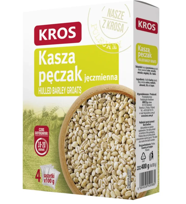 Kasza pęczak 4 × 100 g