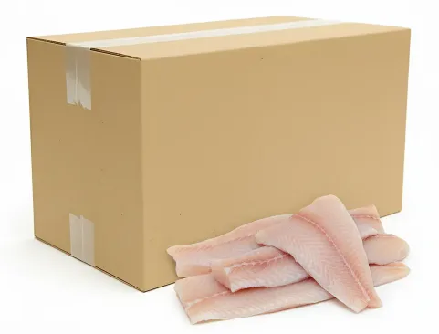 Dorsz atlantycki filet bez skóry PBI mrożony (140-230 g) 6,8 kg