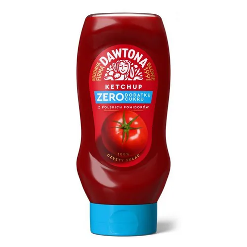 Ketchup bez dodatku cukru czysty skład 432 g