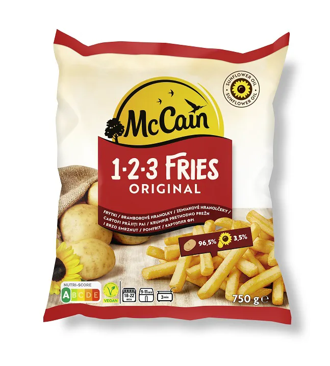 Frytki proste 123 Fries Original 750 g
