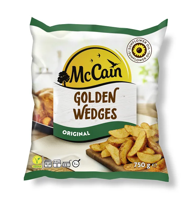 Cząstki ziemniaka Golden Wedges Original 750 g