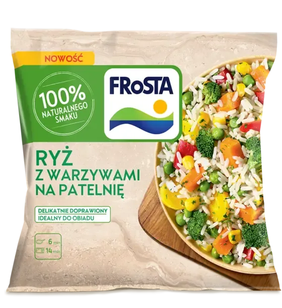 Ryż z warzywami na patelnię 400 g