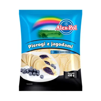 Pierogi z jagodami 450 g