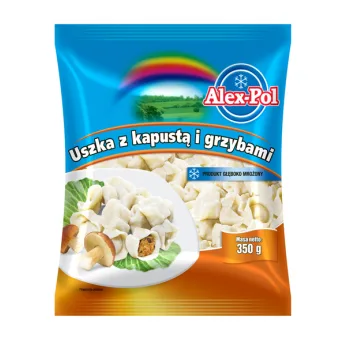 Uszka z kapustą i grzybami 350 g