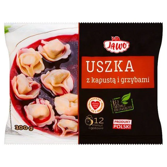 Uszka z kapustą i grzybami 300 g
