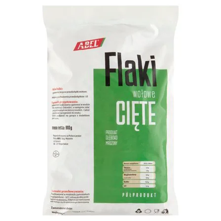 Flaki suche cięte 900 g