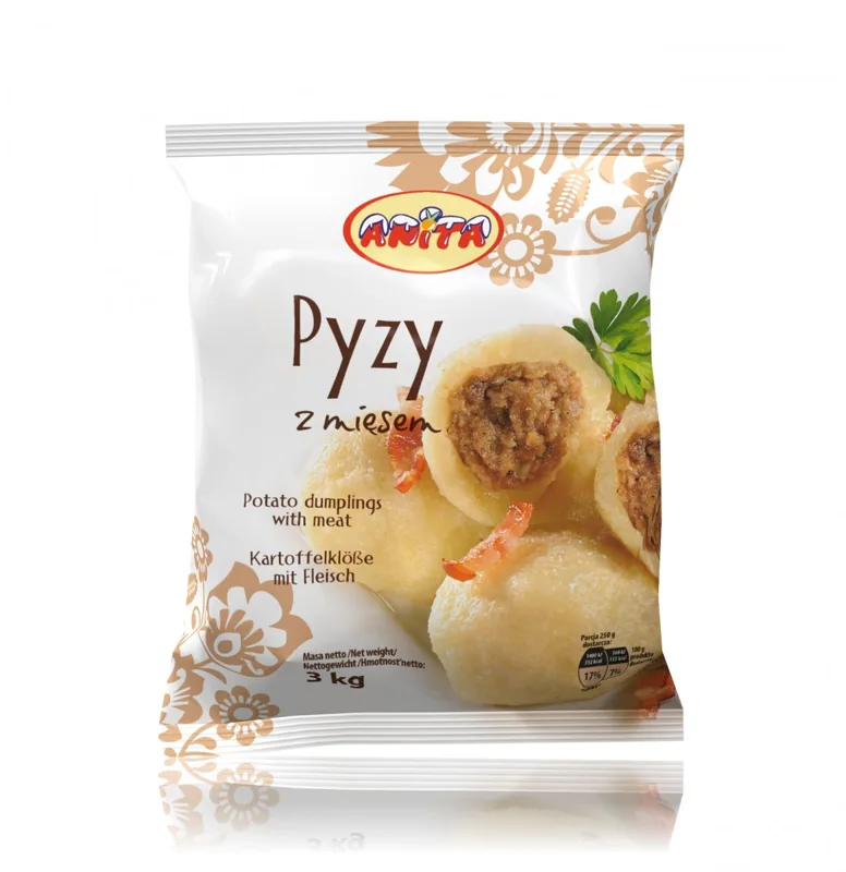 Pyzy z mięsem 3 kg