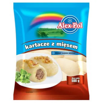 Kartacze z mięsem 500 g