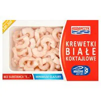 Krewetki koktajlowe białe mrożone (kaliber 100-200) 250 g (225 g bez glazury)