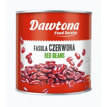 Fasola czerwona 2,6 kg (1,6 kg po odsączeniu)