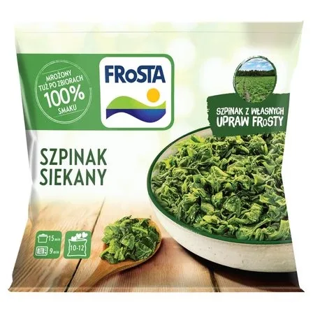 Szpinak siekany w serduszkach 400 g