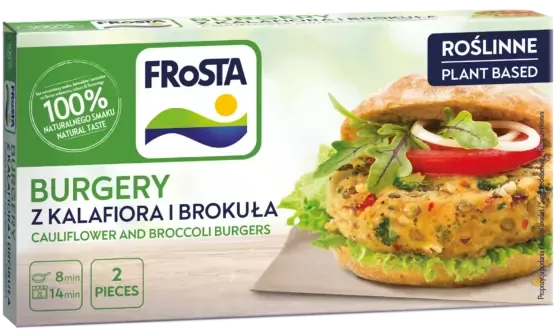 Burgery z kalafiora i brokuła 200 g