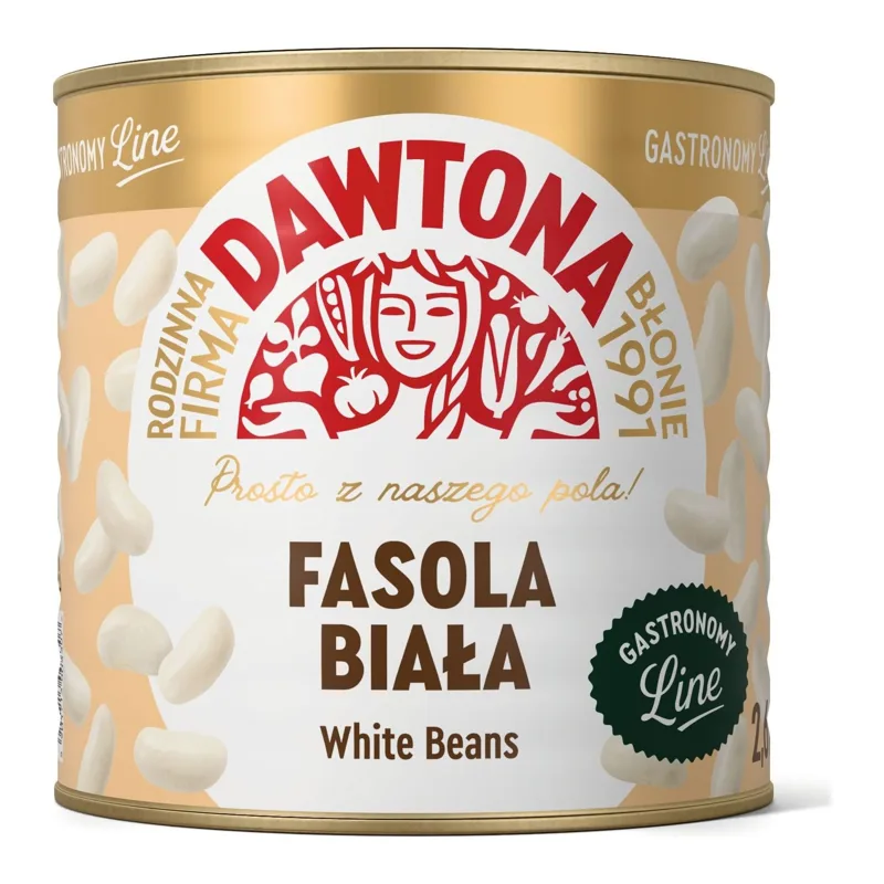 Fasola biała 2,6 kg (1,6 kg po odsączeniu)