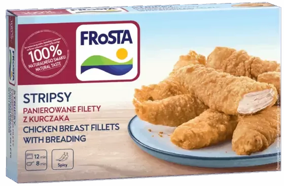 Stripsy z kurczaka panierowane 250 g