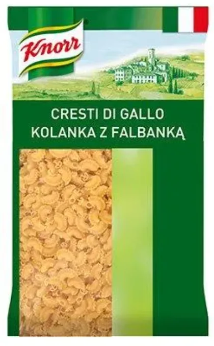 Maccaroni Cresti di Gallo (Kolanka z falbanką) Knorr Professional 3 kg