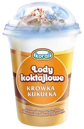 Lody koktajlowe krówka-kukułka 400 ml